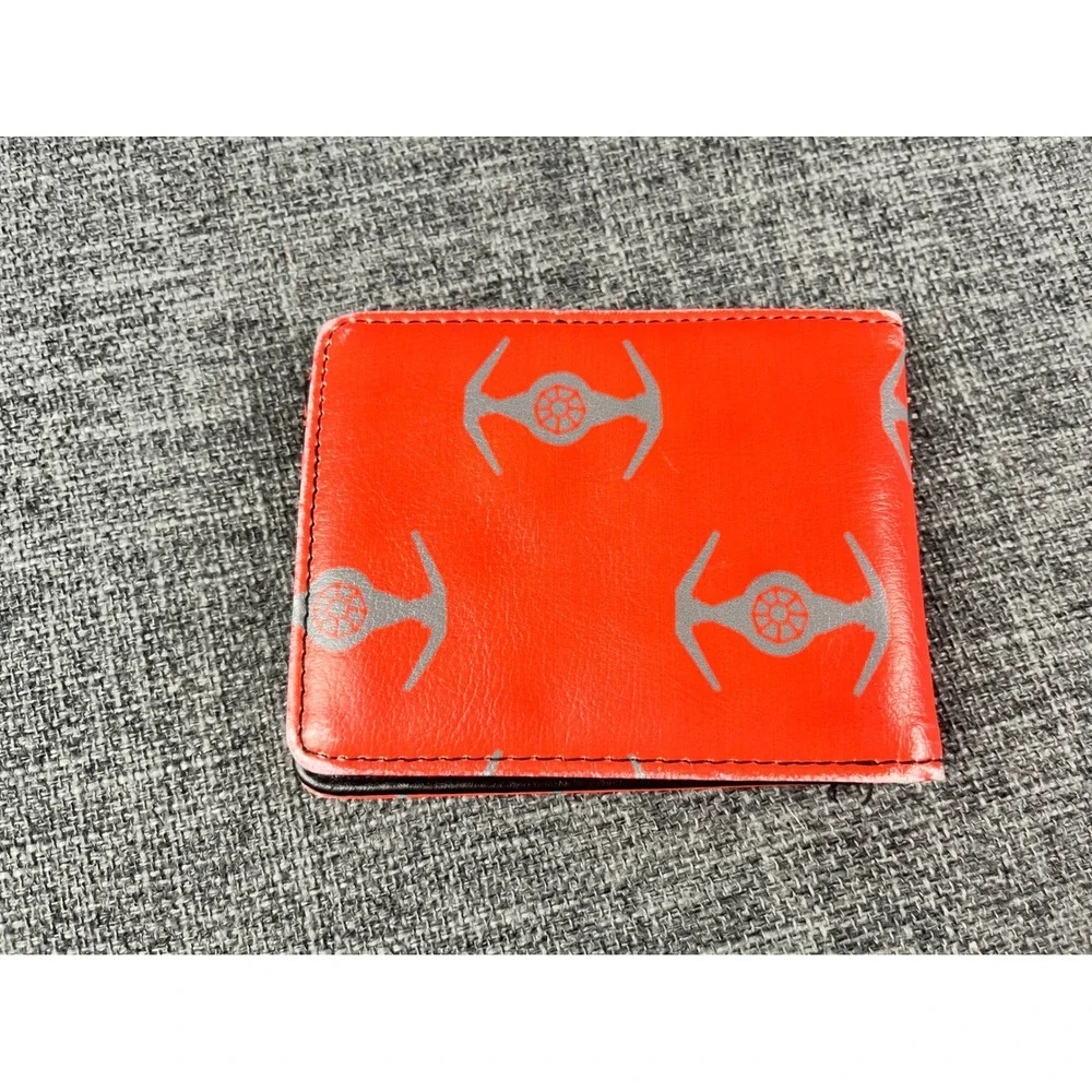 Buckle-Down Star Wars Darth Vader TIE Fighter Red Bifold Wallet